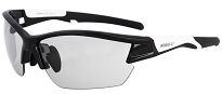 Fotochromowe okulary sportowe Rogelli SHADOW OPTIC z nakładkami na szkła optyczne, czarno-białe - 2
