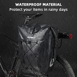 Sakwa rowerowa Rockbros AS-002-2 black / 25- 32L - 9