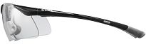 Okulary sportowe UVEX Sportstyle 223 - black grey / mirror clear - 4