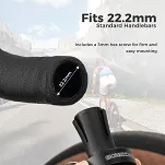 Dzwonek Rockbros BB2502 do szosy/gravela - black - 9