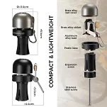 Dzwonek Rockbros BB2502 do szosy/gravela - black - 10