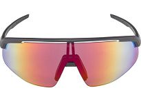 Alpina okulary TURBO PRO Q-lite - Black matt szkło q-lite pink, red mirror cat.2 - 3
