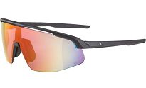 Alpina okulary TURBO PRO Q-lite - Black matt szkło q-lite pink, red mirror cat.2 - 2