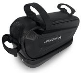 Torba rowerowa na ramę z etui na telefon 1,7 l czarna - Wozinsky WBB28BK - 5