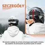Kask narciarski/snowbordowy Qunature S-313 - white - 5
