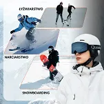 Kask narciarski/snowbordowy Qunature S-313 - white - 7
