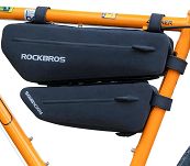 Zestaw dwóch wodoszczelnych toreb na ramę - Rockbros AS-075 - 3