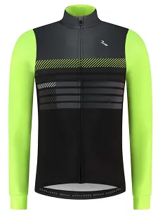 Bluza kolarska Rogelli STRYDE - czarny-fluor