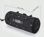 Torba rowerowa na kierownicę Rockbros Road to Sky TL002, 1,5 l, wodoodporna, pomarańczowa - 14