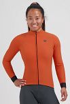 Damska bluza rowerowa Rogelli SIGNATURE LIGHT - pomarańczowa - 3