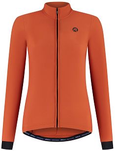 Damska bluza rowerowa Rogelli SIGNATURE LIGHT - pomarańczowa