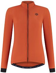 Damska bluza rowerowa Rogelli SIGNATURE LIGHT - pomarańczowa