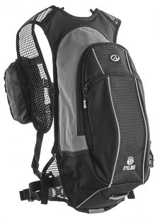 Plecak rowerowy Author Cyclone X8 czarno-szary