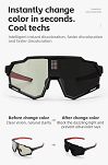 2w1 Inteligentne okulary rowerowe z fotochromem i polaryzacją - Rockbros SP280 - 15