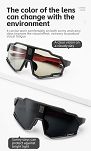 2w1 Inteligentne okulary rowerowe z fotochromem i polaryzacją - Rockbros SP280 - 21