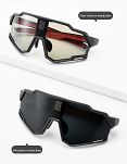 2w1 Inteligentne okulary rowerowe z fotochromem i polaryzacją - Rockbros SP280 - 4