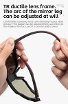 2w1 Inteligentne okulary rowerowe z fotochromem i polaryzacją - Rockbros SP280 - 25
