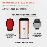 Zestaw lampek Lezyne Radar React StVZO - 10