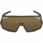 Okulary Alpina  ROCKET Q-LITE - Cat.3 HYDROPHOBIC, FOGSTOP - kolor OLIVE MATT - 2