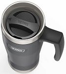 Wodoszczelny termokubek z uchwytem Thermos ICON 470ml - granit - 2