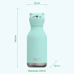 Butelka termiczna Asobu Bestie Bottle 473 ml - Rocket - 6