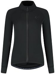 Damska kurtka softshellowa Rogelli ESSENTIAL z oddychającymi panelami, czarna