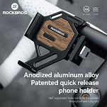 Uchwyt na telefon z szybkim zwalnianiem Rockbros Phone Holder - 7