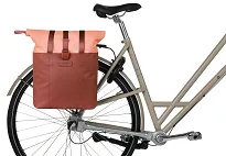 Torba miejska Basil Vive - bicycle shopper MIK Hooks - 15–20L - burgundy/pink - 4