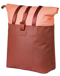 Torba miejska Basil Vive - bicycle shopper MIK Hooks - 15–20L - burgundy/pink