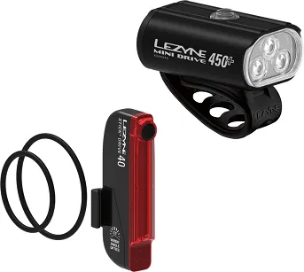 Zestaw lampek Lezyne Mini Drive 450+ / Stick+ Drive
