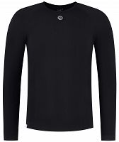 Termoaktywna koszulka Rogelli ESSENTIAL z długim rękawem, czarna