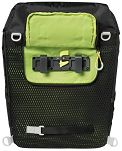 Sakwa turystyczna pojedyncza / plecak BASIL MILES Tarpulin DAYPACK 17L- Black/lime - 3