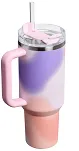 Stanley kubek Quencher H2.O FlowState Tumbler 1.18L - Rose Petal Motion - 2