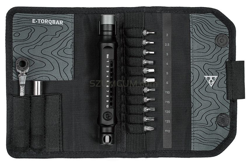 Zestaw dynamometryczny Topeak E-TORQBAR 1-10Nm