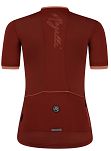 Przewiewna damska koszulka rowerowa ESSENTIAL, bordowa roz. L i XL - 2