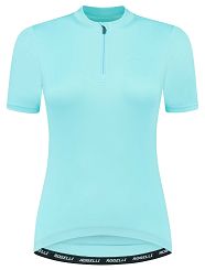 Damska koszulka rowerowa Rogelli CORE, błękitna