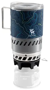 Qunature - zintegrowany system kuchenki z funkcją szybkiego podgrzewania - blue