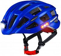 Kask rowerowy Rockbros ZN1001 z zintegrowanym oświetleniem 360°, blue