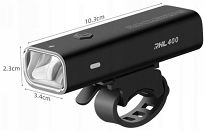 Lampka rowerowa Rockbros RHL400 - 9