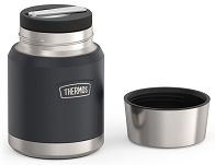 Termos na jedzenie z składaną łyżką i kubkiem Thermos ICON 470 ml - niebieski - 4