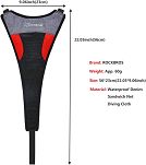 Osłona przeciwpotna na rower - Rockbros D23-1BR - 2