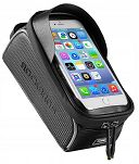 Torebka na telefon na ramę roweru - Rockbros 017-1BK - 2