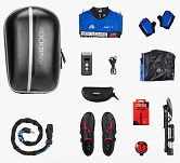 Torba rowerowa na sztycę siodełka - Rockbros KW-672+F2-1BK | 8L - 13