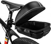 Torba rowerowa na sztycę siodełka - Rockbros KW-672+F2-1BK | 8L - 3