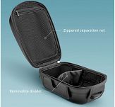 Torba rowerowa na sztycę siodełka - Rockbros KW-672+F2-1BK | 8L - 9