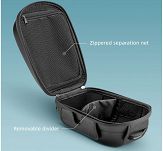 Torba rowerowa na sztycę siodełka - Rockbros KW-672+F2-1BK | 8L - 9