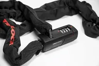 Łańcuch z kłódką na szyfr Trelock BC 480 Code - 110cm/7mm - 2