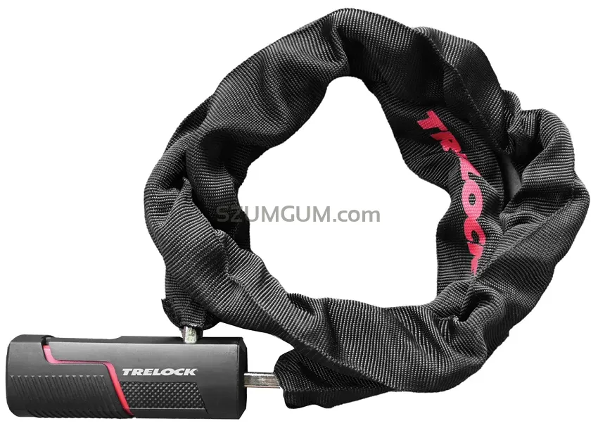 Łańcuch z kłódką na szyfr Trelock BC 480 Code - 110cm/7mm