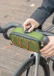 Torba rowerowa na kierownicę Rockbros Road to Sky TL001, 1,9 L, wodoodporna, zielona - 12