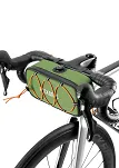 Torba rowerowa na kierownicę Rockbros Road to Sky TL001, 1,9 L, wodoodporna, zielona - 4